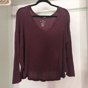 American Eagle women’s long sleeve shirt/blouse